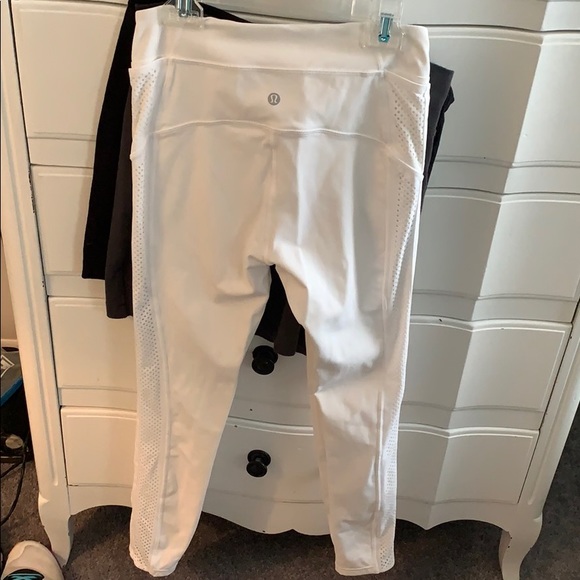 lululemon athletica Pants - White lululemon legging